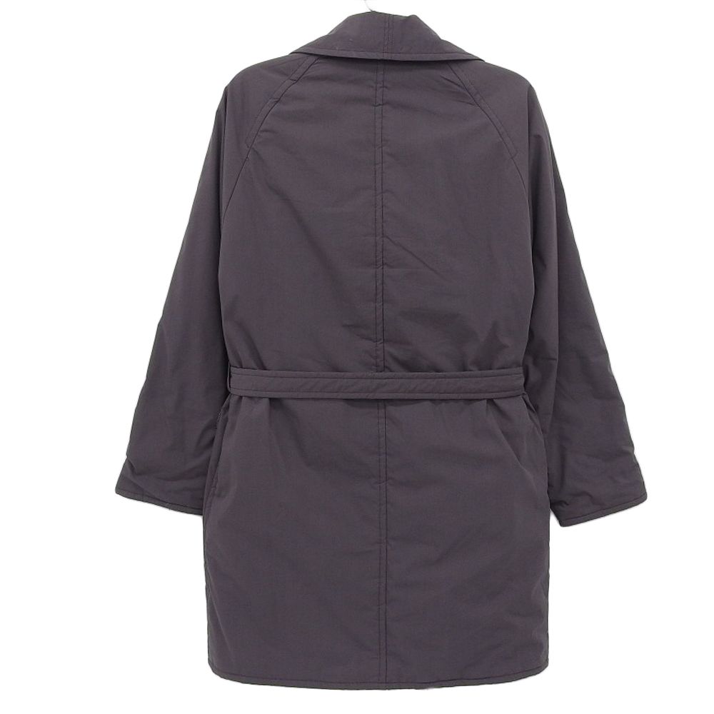 marka STUFFED SHAWL COLLAR COAT パープル 1 marka マーカ 美品 marka マーカ STUFFED SHAWL COLLAR COAT