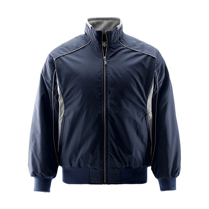 DESCENTE デサント ジュニア エクスプラス チタンサーモジャケット Dネイビーxシルバー 140サイズ JDR-215B DNVY | スポーツ スポーツ用品 野球 ベースボール ベースボールウェア トレーニングウェア アウター ジュニア 起毛トリコット チタンシート ネイビー シルバー 140 デサント(descente) ジュニア エクスプラス チタンサーモジャケット