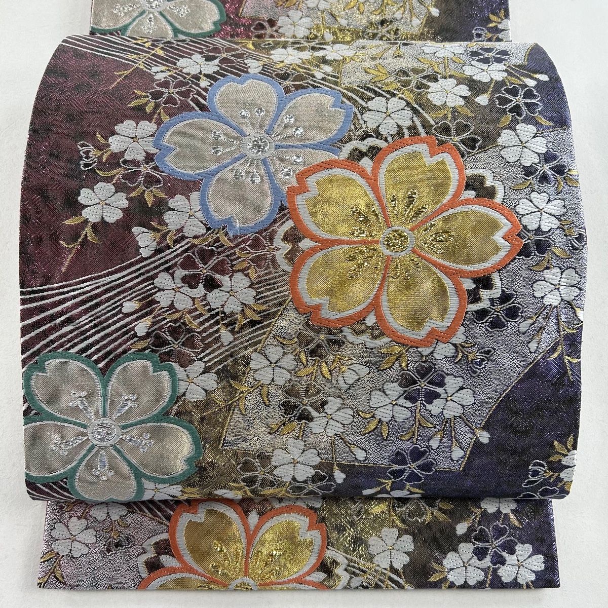 正絹袋帯【超美品】 袋帯 美品 秀品 全通 正絹 【】 【公式通販】