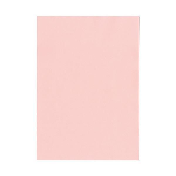 まとめ）北越コーポレーション 紀州の色上質A3Y目 薄口 桃 1箱(2000枚:500