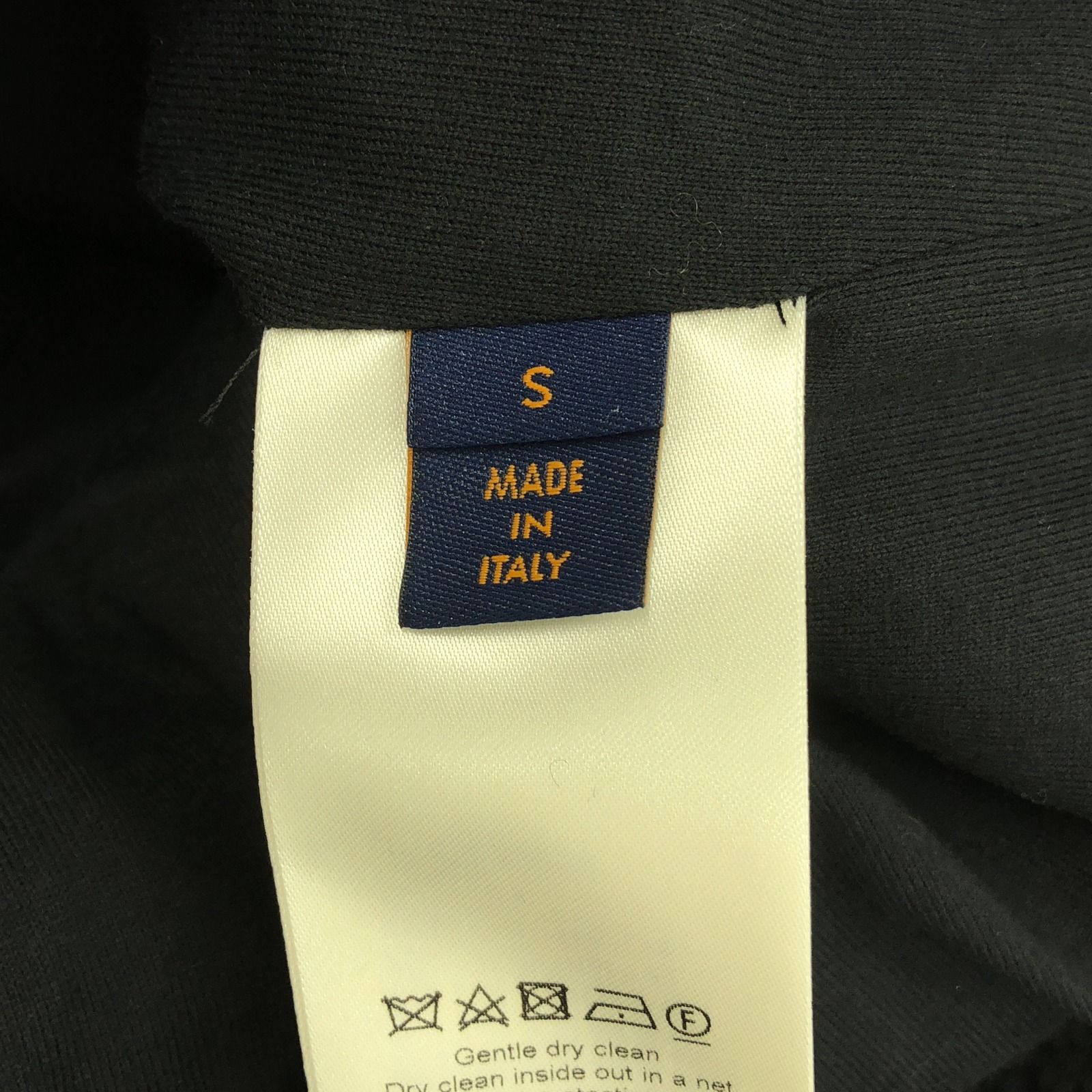 ルイヴィトン LOUIS VUITTON ブルゾン サイズ34 S レディース FMOW30HX4 黒×シルバー 値下げ 20240405 LOUIS VUITTON コットンジャケット 34サイズ LOUIS VUITTON ルイ