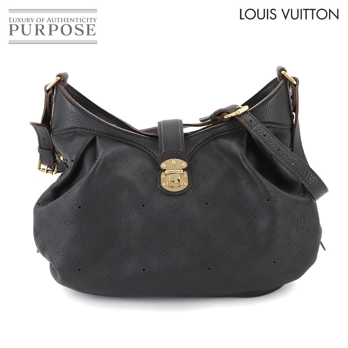 新品同様 ルイ ヴィトン LOUIS VUITTON マヒナ XS ショルダー