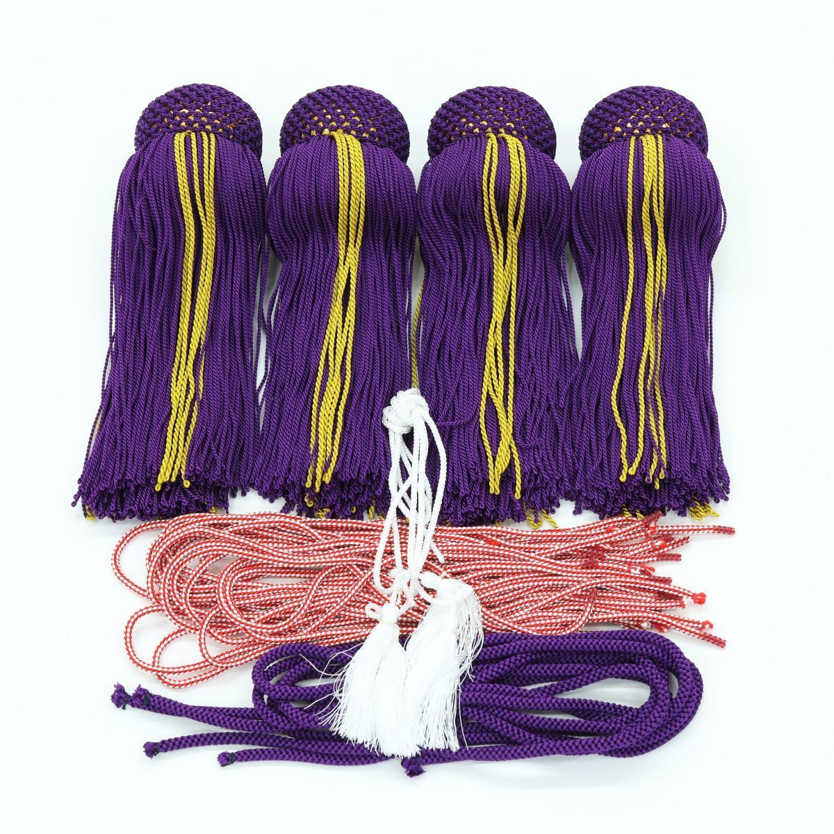 神輿飾り紐 台輪寸法2尺3寸(69cm)用 金茶色　　神輿装飾・神輿紐・大人神輿用・日本製 神輿飾り紐 台輪寸法2尺3寸(69cm)用 金茶色 神輿装飾・