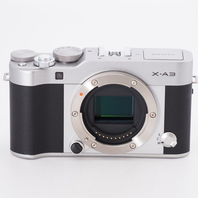 FUJIFILM 富士フイルム ミラーレス一眼 X-A3 ボディ シルバー X-A3-S