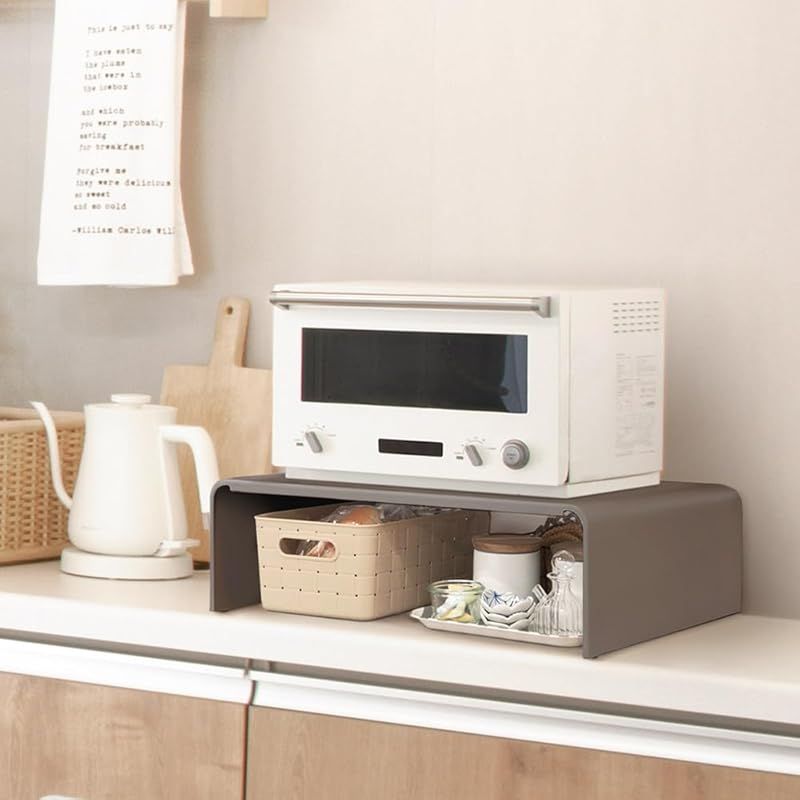 田窪工業所 イージーラック 60cm キッチン マルチ 収納 ブラウンメタリック ER-64BD 1