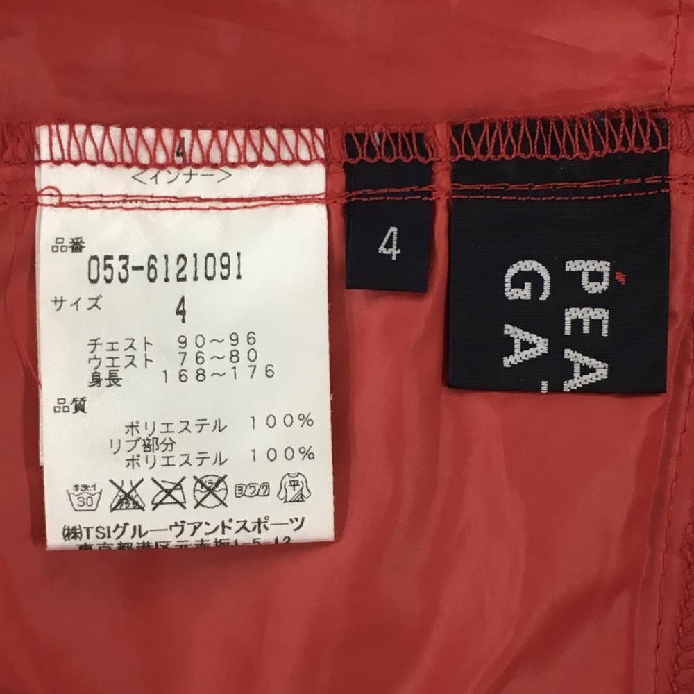 美品 L相当 パーリーゲイツ スニード トレーナー ゴルフウェア ロゴ レッド系 美品 L相当 パーリーゲイツ スニード トレーナー ゴルフウェア