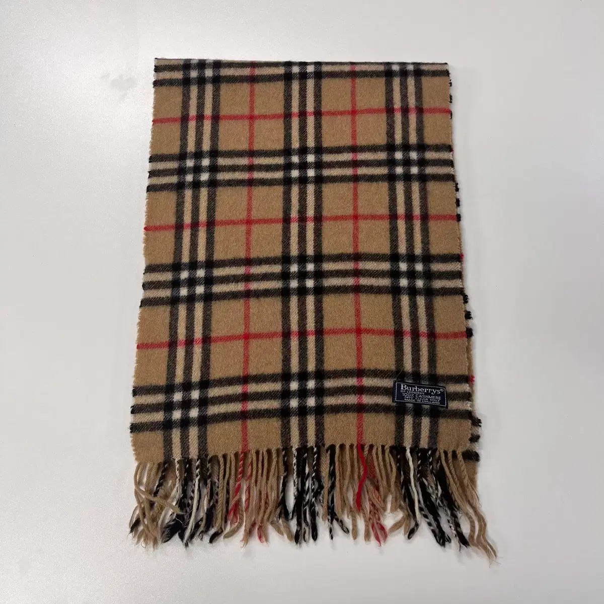 BURBERRY(バーバリー) カシミヤ 100 マフラー - メルカリ