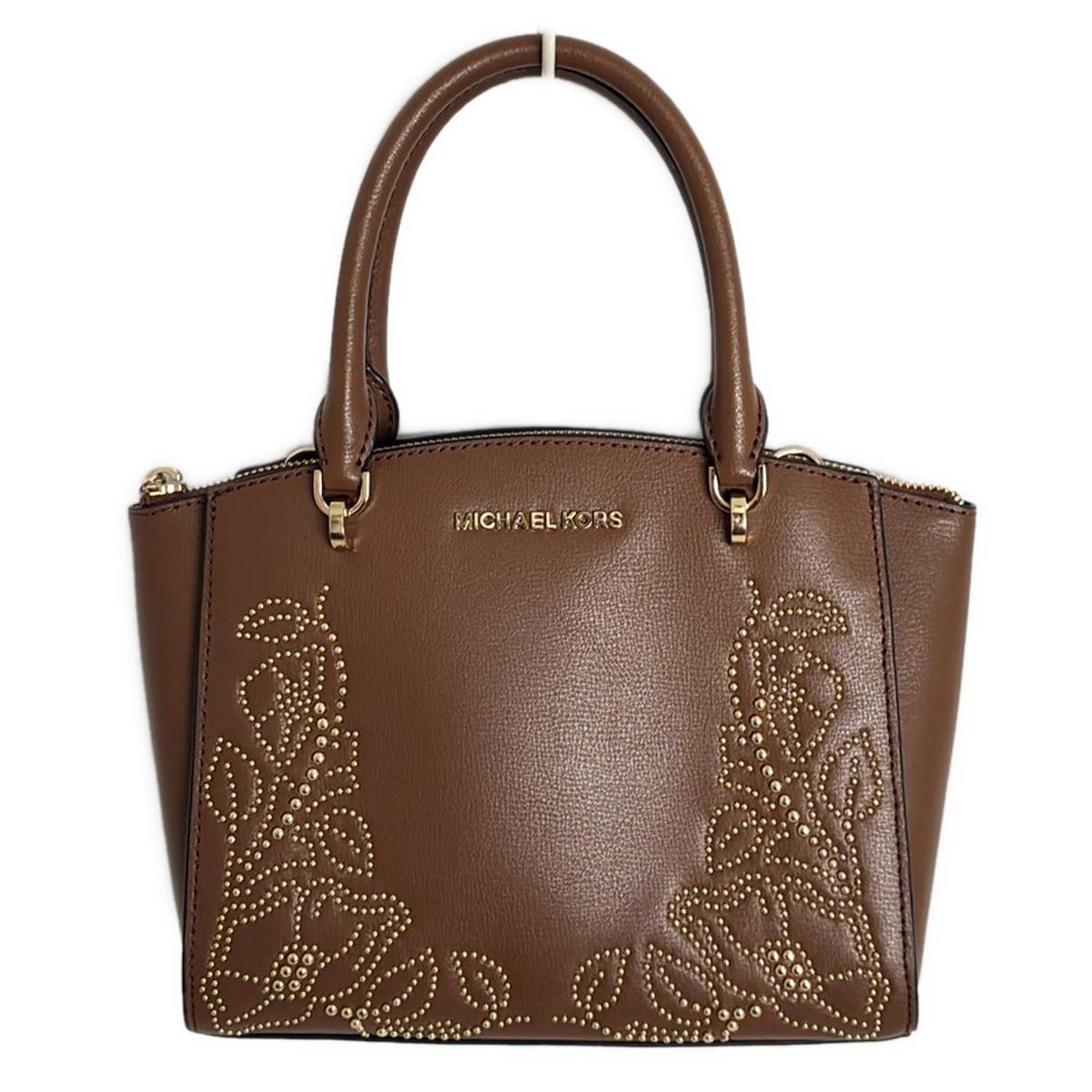 MICHAEL KORS ブラウン ハンドバッグ Michael Kors ブラウン ハンドバッグ - メルカリ