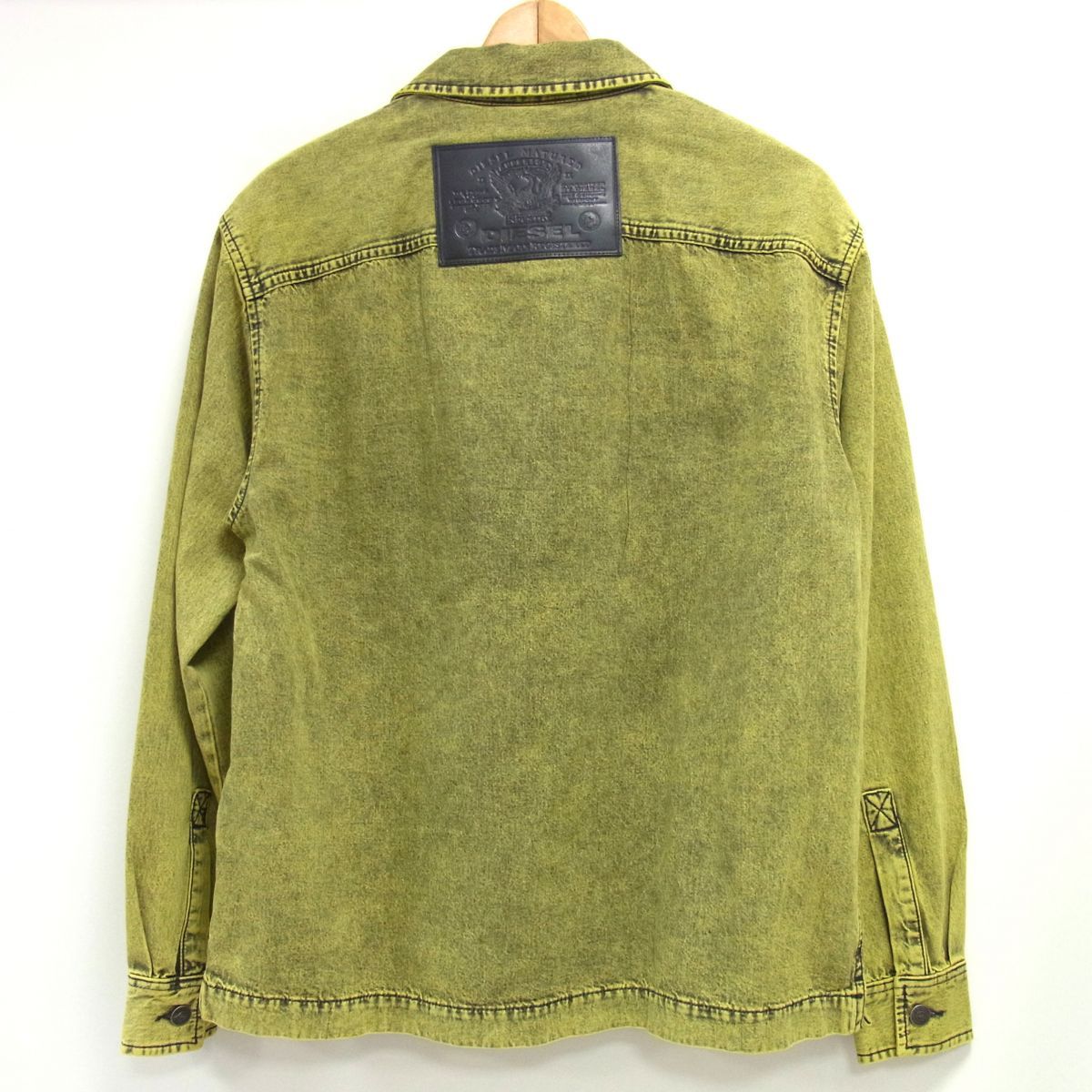 ディーゼル　DIESEL　バックコンシャスデニムシャツ　Ｓて D-SIMPLY-S8 Shirt in fluid shaded denim｜ブルー｜メンズ｜DIESEL