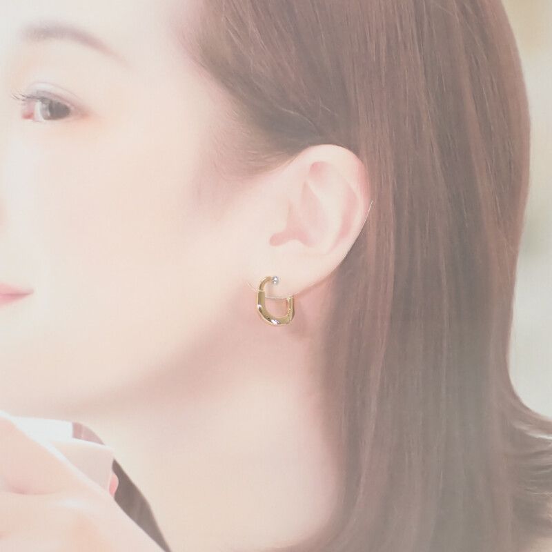 ティファニー TIFFANY&Co. ロック スモール 74366198 ピアス K18  