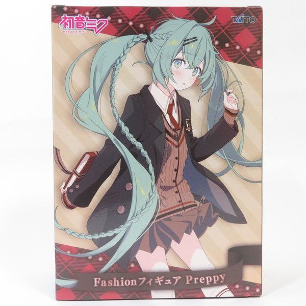 中古 未開封品 Fashion フィギュア Preppy 初音ミク TAITO