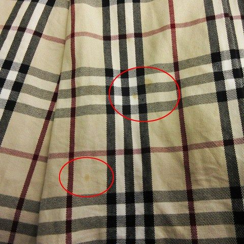バーバリーブルーレーベル BURBERRY BLUE LABEL スカート ひざ丈