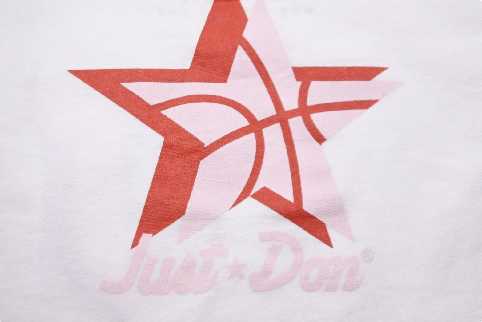 JUST DON ジャストドン Kids キッズ Tシャツ 半袖 ロゴ プリント サイズ 2T ホワイト 中古 52815 JUST DON ジャストドン Kids キッズ Tシャツ 半袖 ロゴ プリント