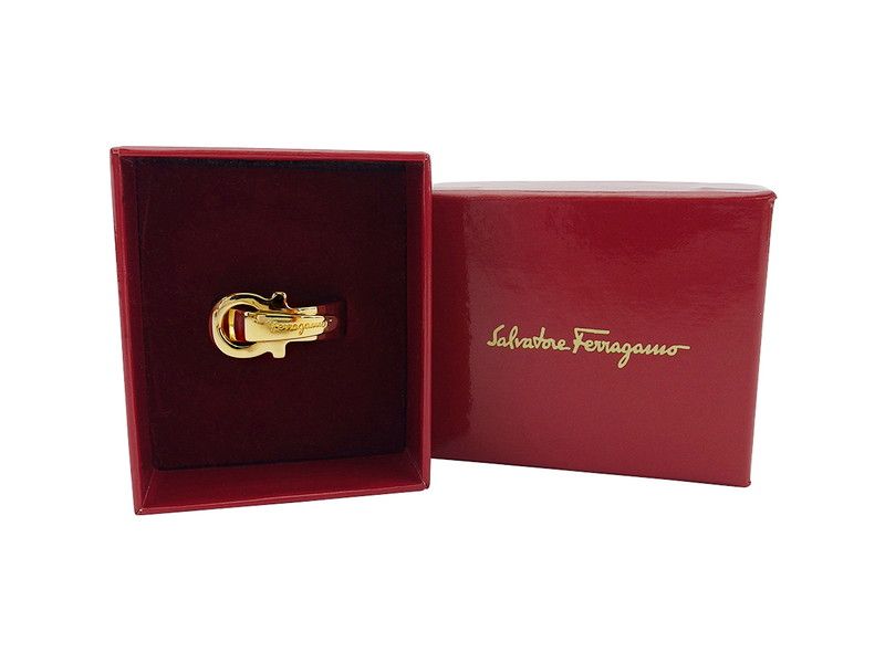 【BIGお買い物ラリー★30%OFFセール中】サルヴァトーレフェラガモ Salvatore Ferragamo スカーフリングガンチーニ ゴールド レディース 中古 最大30％OFF☆年越しセール】サルヴァトーレフェラガモ Salvatore