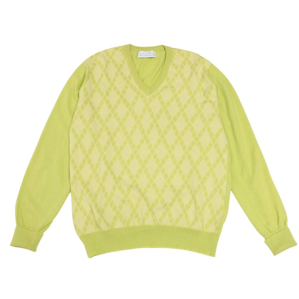 BALLANTYNE 売れ筋商品|||バランタイン ニット&セーター アウター レディース Turtlenecks Yellow BALLANTYNE バランタイン セーター サイズ46 総カシミヤ Vネック