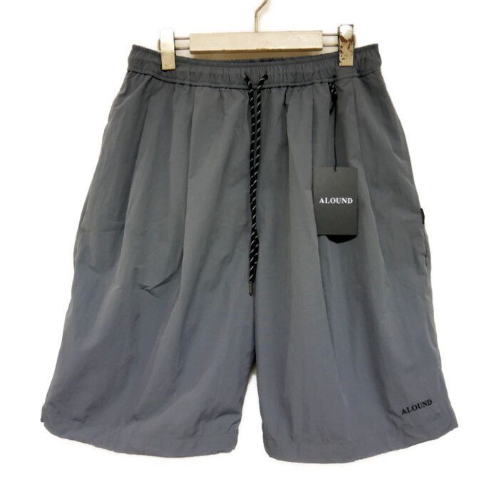 NYLON VENTILATION SHORTS ALOUND Lサイズ 公式通販 ベンチ グレー