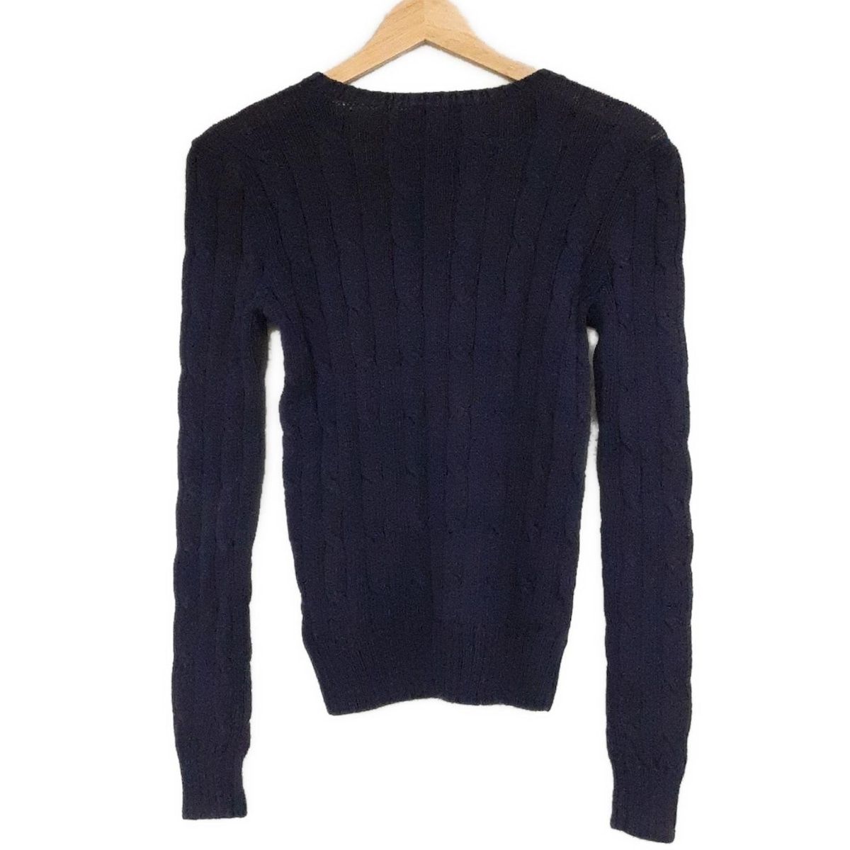 POLObyRalphLauren ポロラルフローレン 長袖セーター サイズXS レディース - ネイビー クルーネック