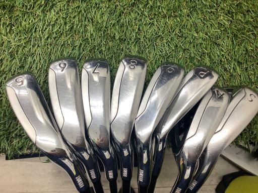 ヤマハ inpres X D BLACK 2010 8S アイアンセット IR TBX-510i フレックスR メンズ 男性用 右利き 右用 Cランク ゴルフクラブ