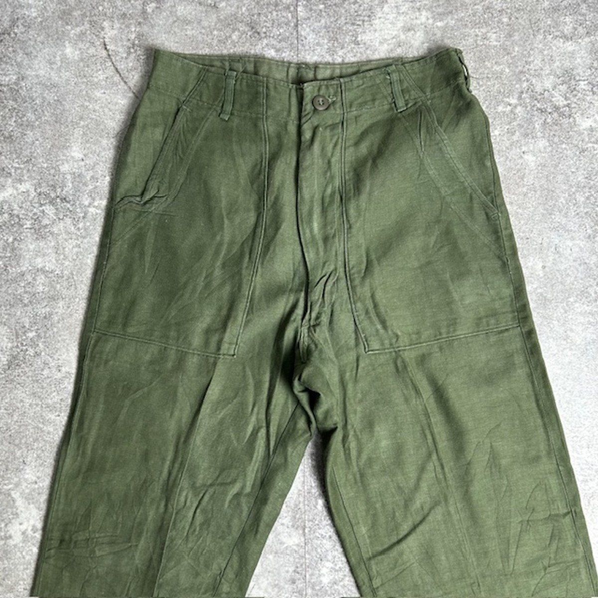 70s US ARMY ビンテージ　ミリタリー　ベイカーパンツ　OG-107 70s US ARMY ベイカーパンツ 70年代 OG107 ミリタリーパンツ 軍