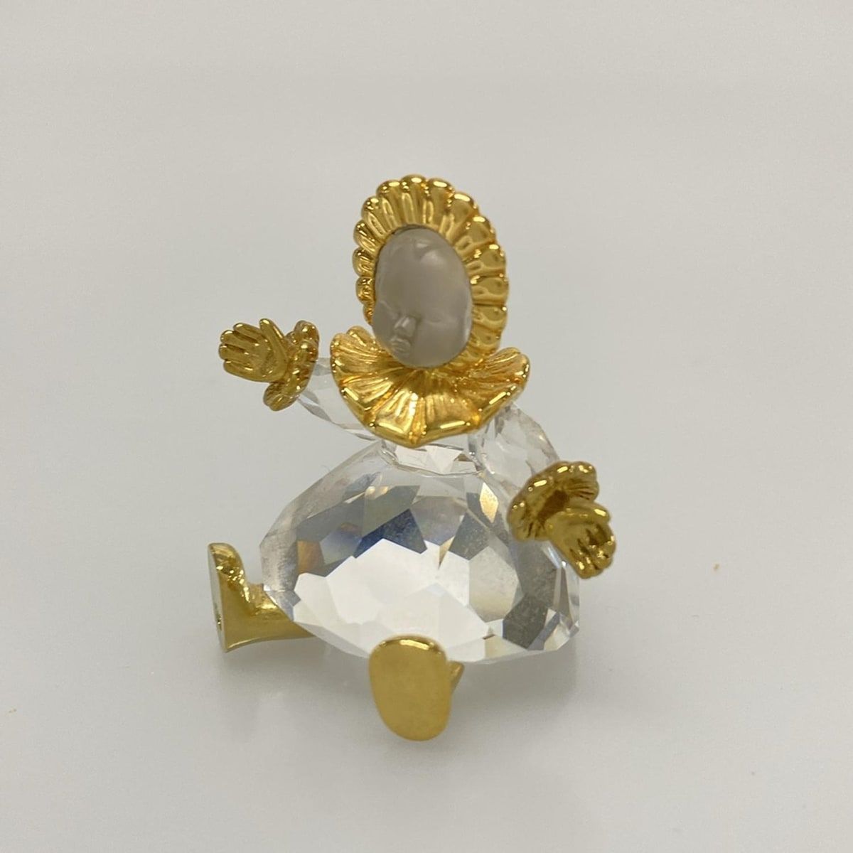 SWAROVSKI スワロフスキー 小物 - クリア×白×ゴールド 置物|人形