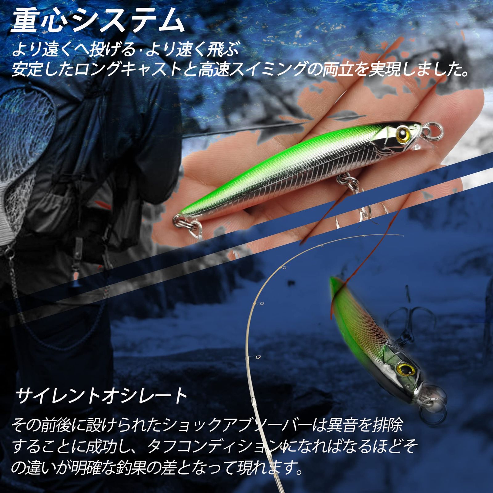 楽天市場】渓流 ミノー セットの通販