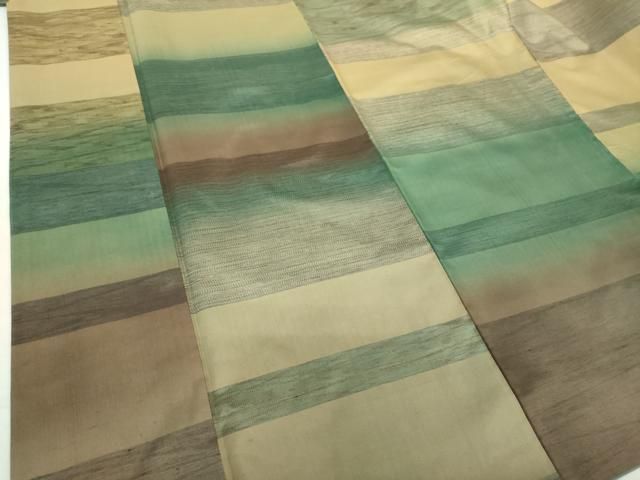 平和屋着物○本場大島紬 訪問着 横段霞 正絹 逸品 DAAS3890ps - メルカリ