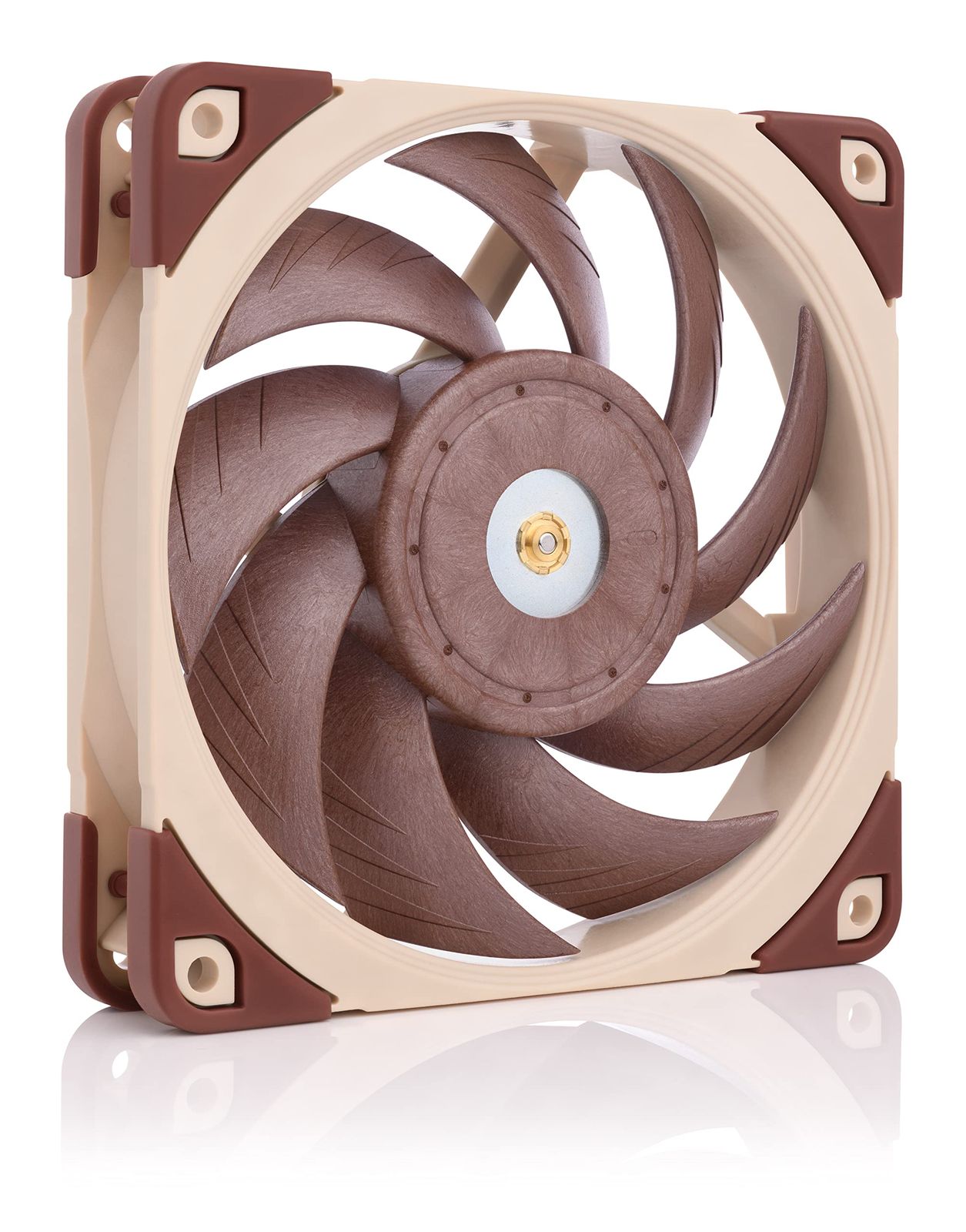 Noctua NF-A12x25 PWM， プレミアム 静音 ファン，デスクトップ対応 4-Pin接続 (120mm， ブラウン) 