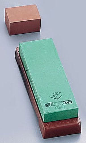 ナニワ研磨工業 本職超セラミックス砥石 エビ印 ライトグリーン 中仕上 ＃1000 台付 SS-1000(ATI42010)