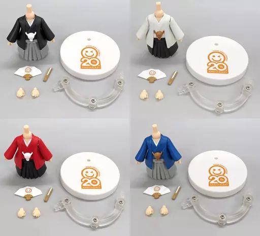 中古】フィギュア 全4種セット ねんどろいどもあ きせかえ成人式：袴
