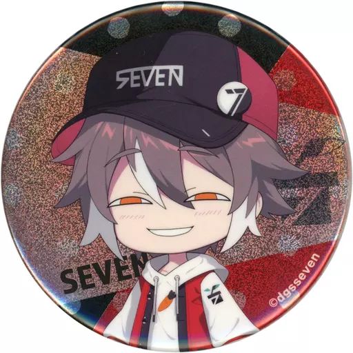 中古】バッジ・ピンズ せぶーん(細目) ホログラム缶バッジ 「GGG