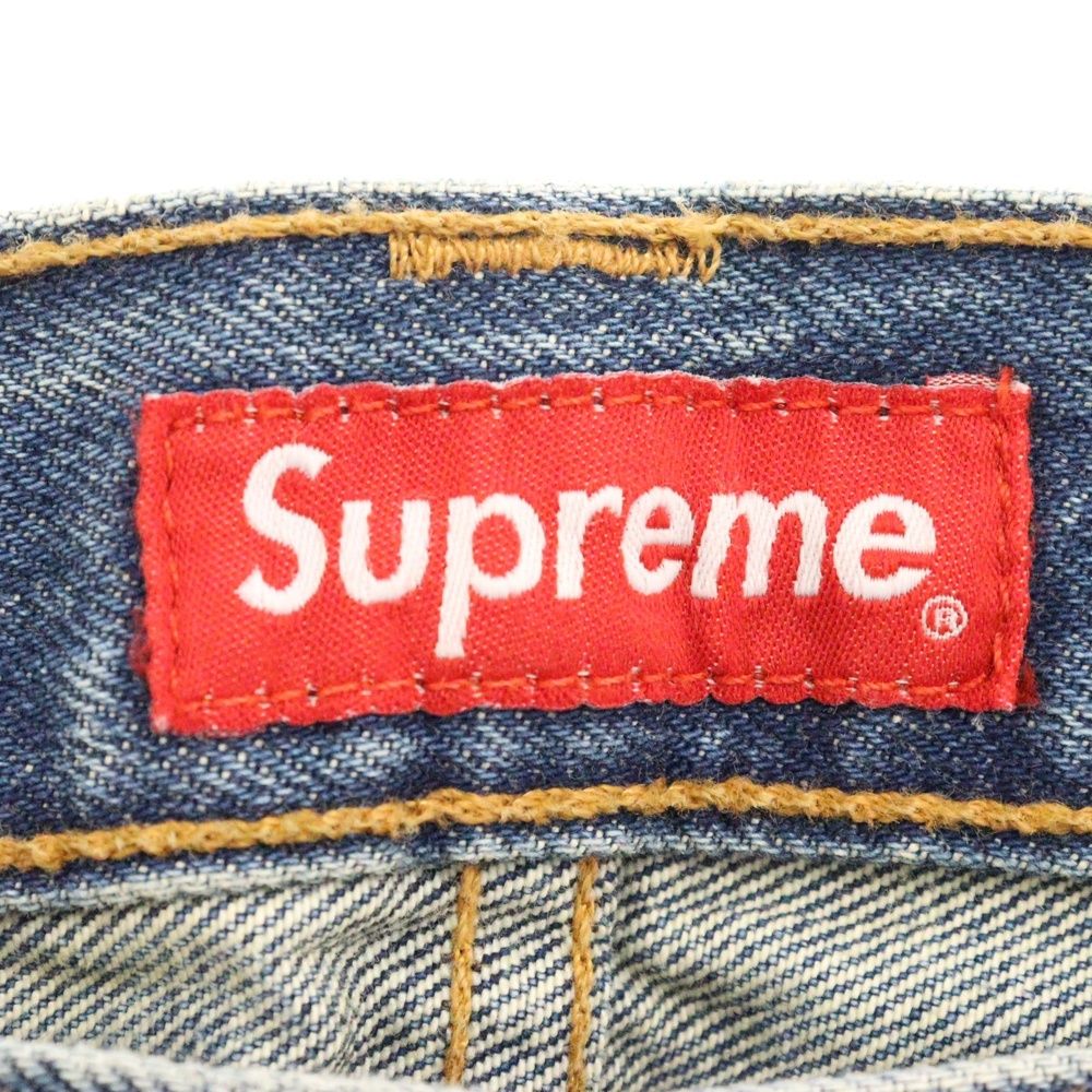 シュプリーム✕リーバイス14aw 501デニムジーンズ シュプリーム 14AW x Levi's 501 Jeans×リーバイス コラボ 裏地