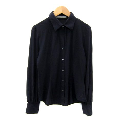 セオリーリュクス theory luxe ブラウス シャツ 長袖 無地 38 M