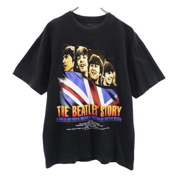 ビートルズ 90s オールド バンT 半袖 Tシャツ ブラック The Beatles 