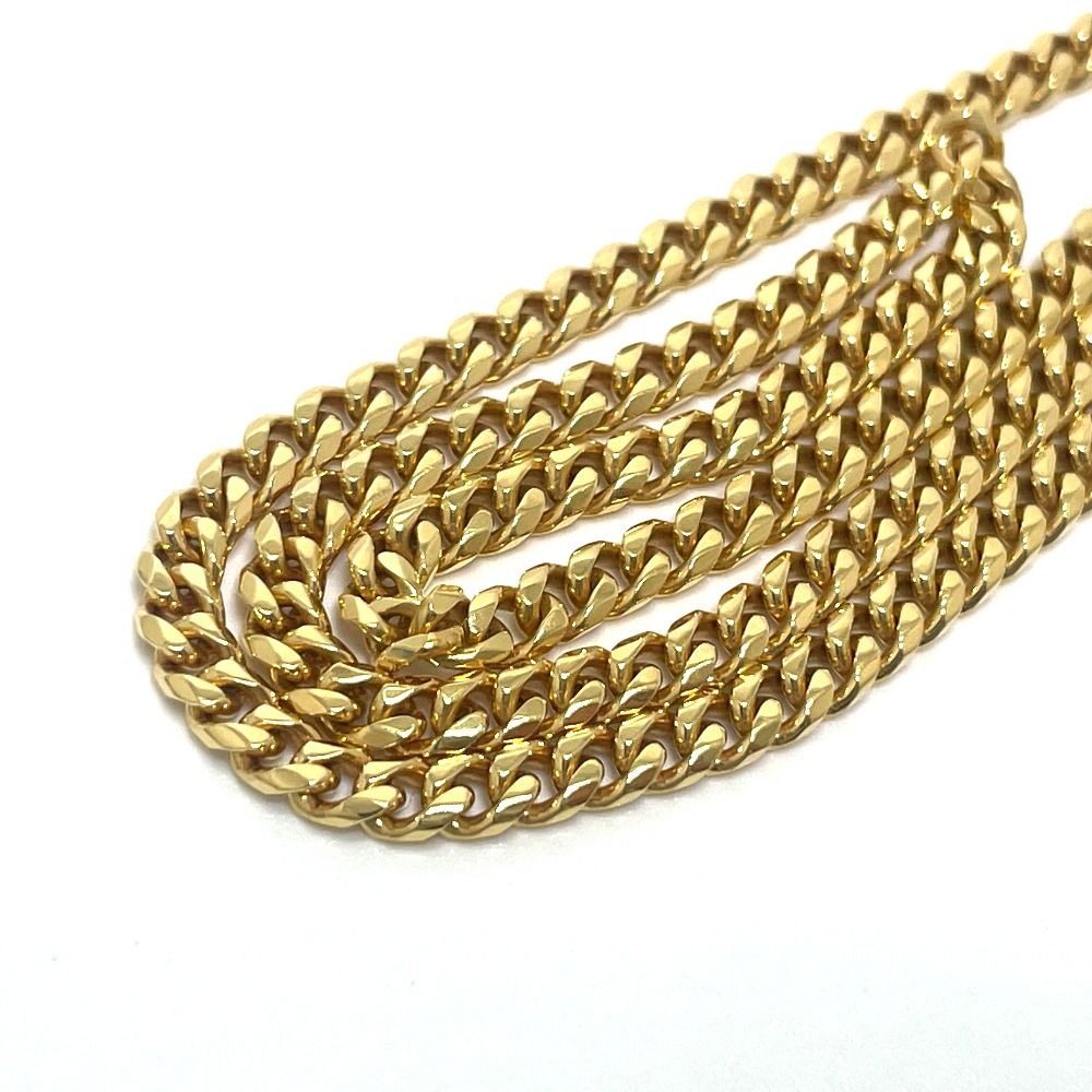 誠実 jewelry ジュエリー 喜平 8面シングル 50センチ ネックレス K18 ...
