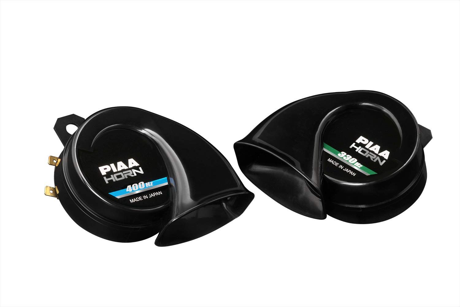 【迅速発送】PIAA(ピア) ホーン 330Hz+400Hz スプアリア・バスホーン 超重低音 112dB 2個入 渦巻き型 車検対応 アースハーネス同梱 HO-9