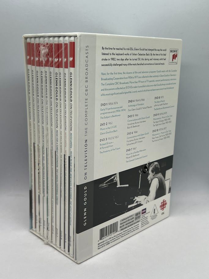 未開封】グレン・グールド DVD-BOX Glenn Gould On Television - The Complete CBC  Broadcasts 1954-1977 - メルカリ