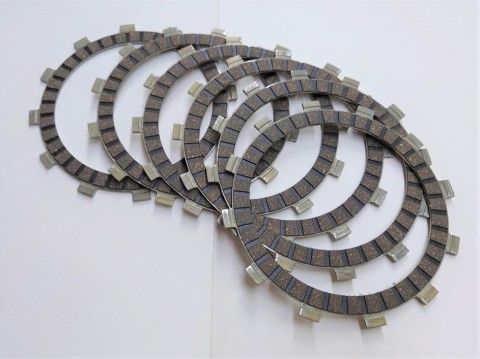 SUZUKI GS400 GS400E GS425 クラッチ フリクションプレート セット 39-1234-6