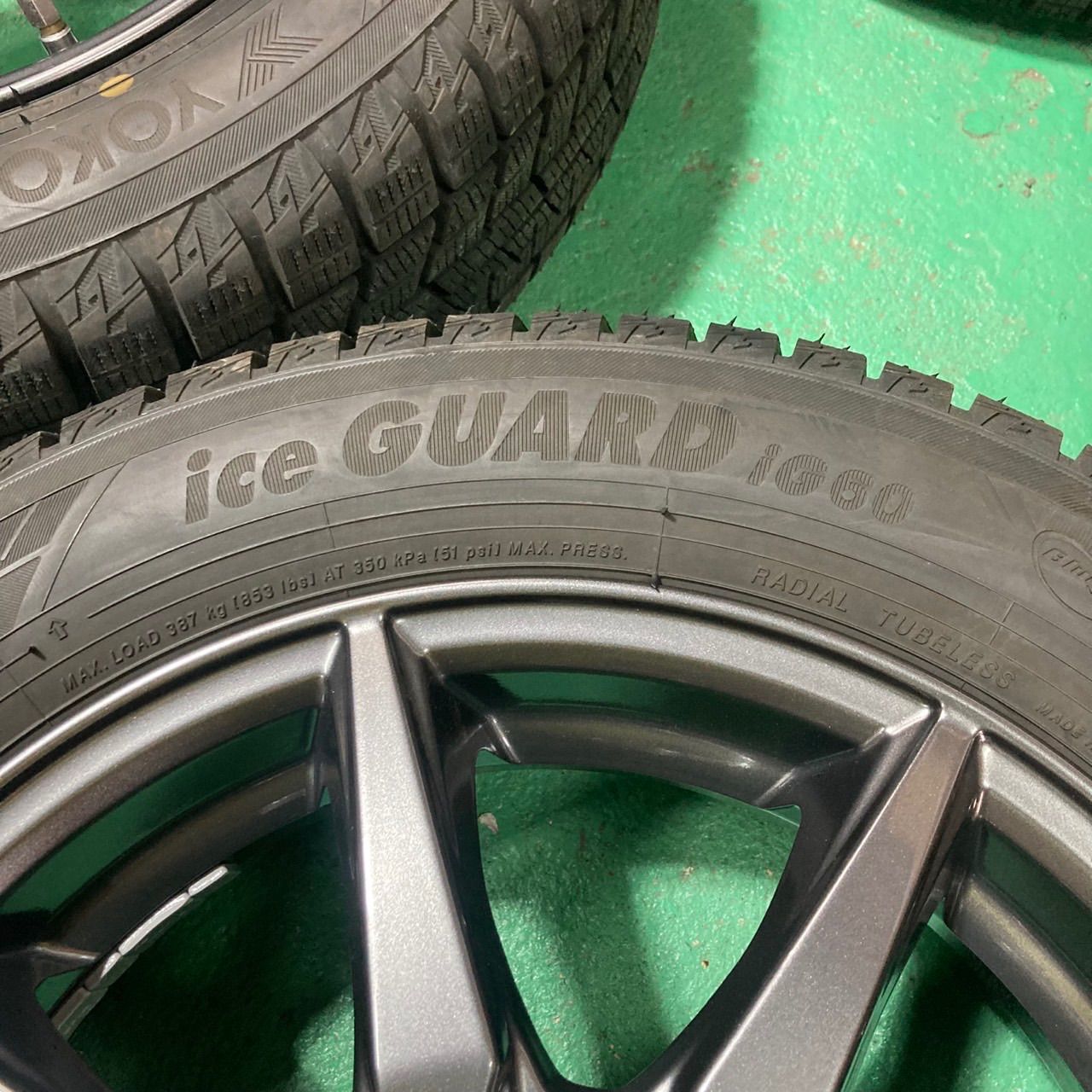 中古スタッドレス ESTROSA 14インチ 4.5j +45 ヨコハマ IG60 155 中古スタッドレス ESTROSA 14インチ 4.5j +45 ヨコハマ IG60 155