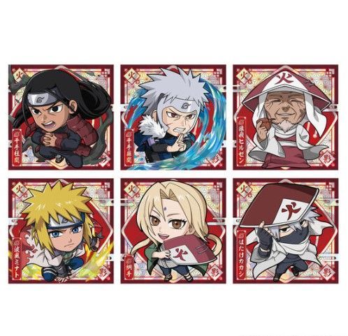 未開封】にふぉるめーしょん NARUTO-ナルト- 疾風伝 忍界シール