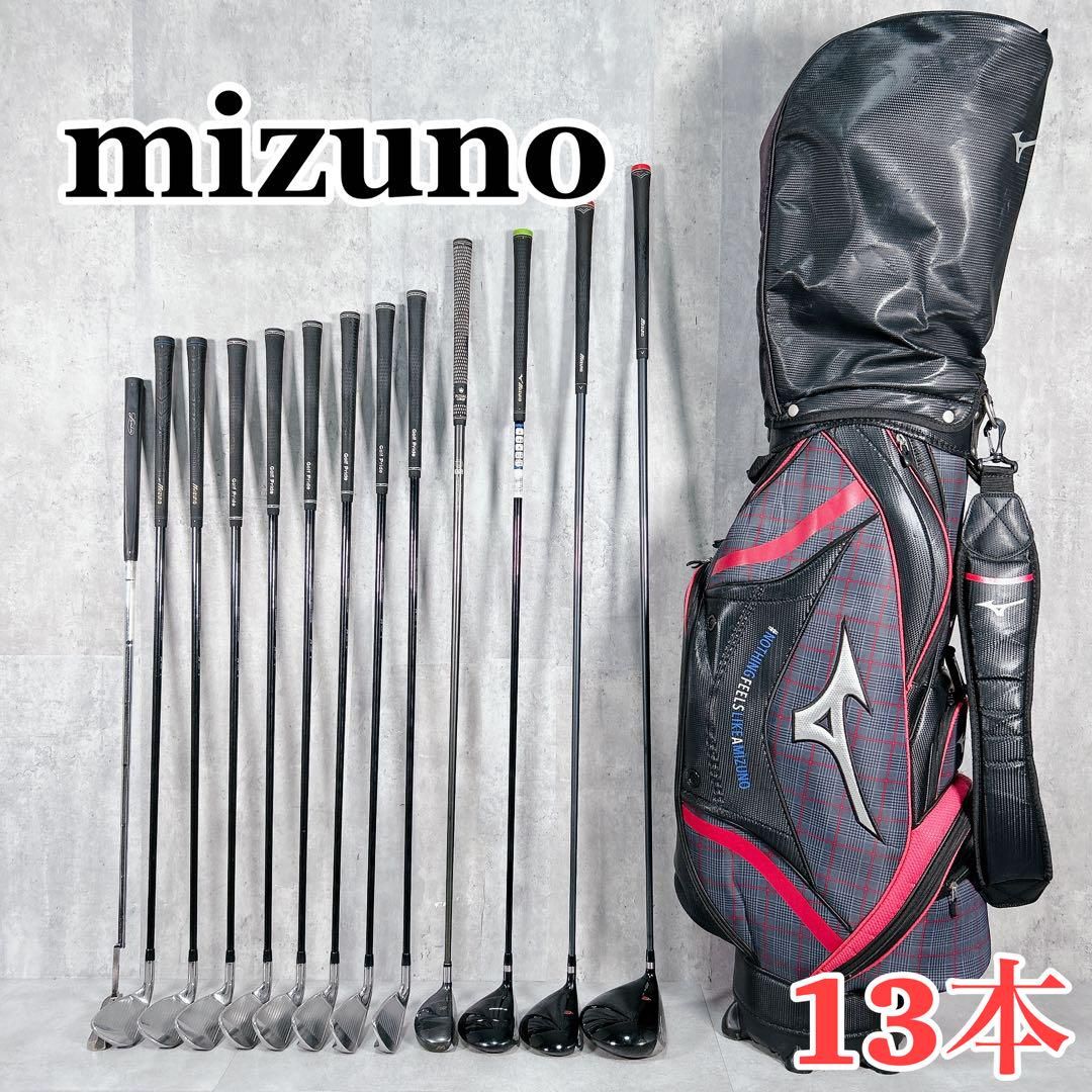 X804 mizuno メンズ ゴルフ クラブ セット 14点 クラブ13本 X804 mizuno メンズ ゴルフ クラブ セット 14点 クラブ13本