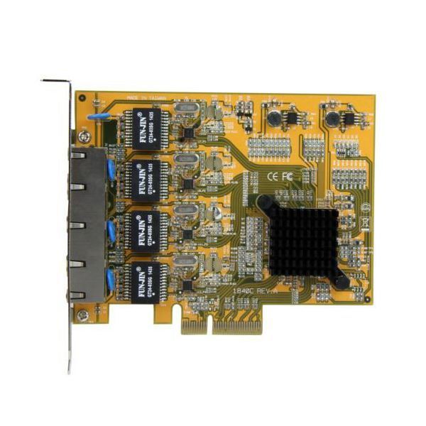StarTech.com ギガビットイーサネット4ポート増設PCI