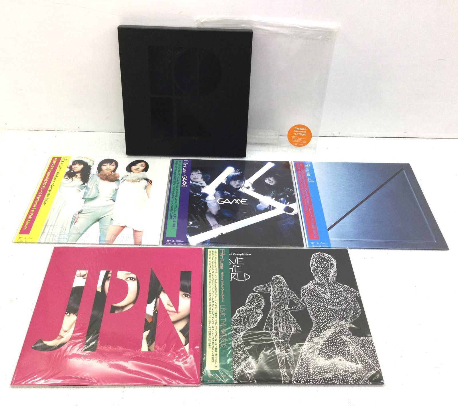 C0114】Perfume Complete LP BOX パフューム アナログ盤