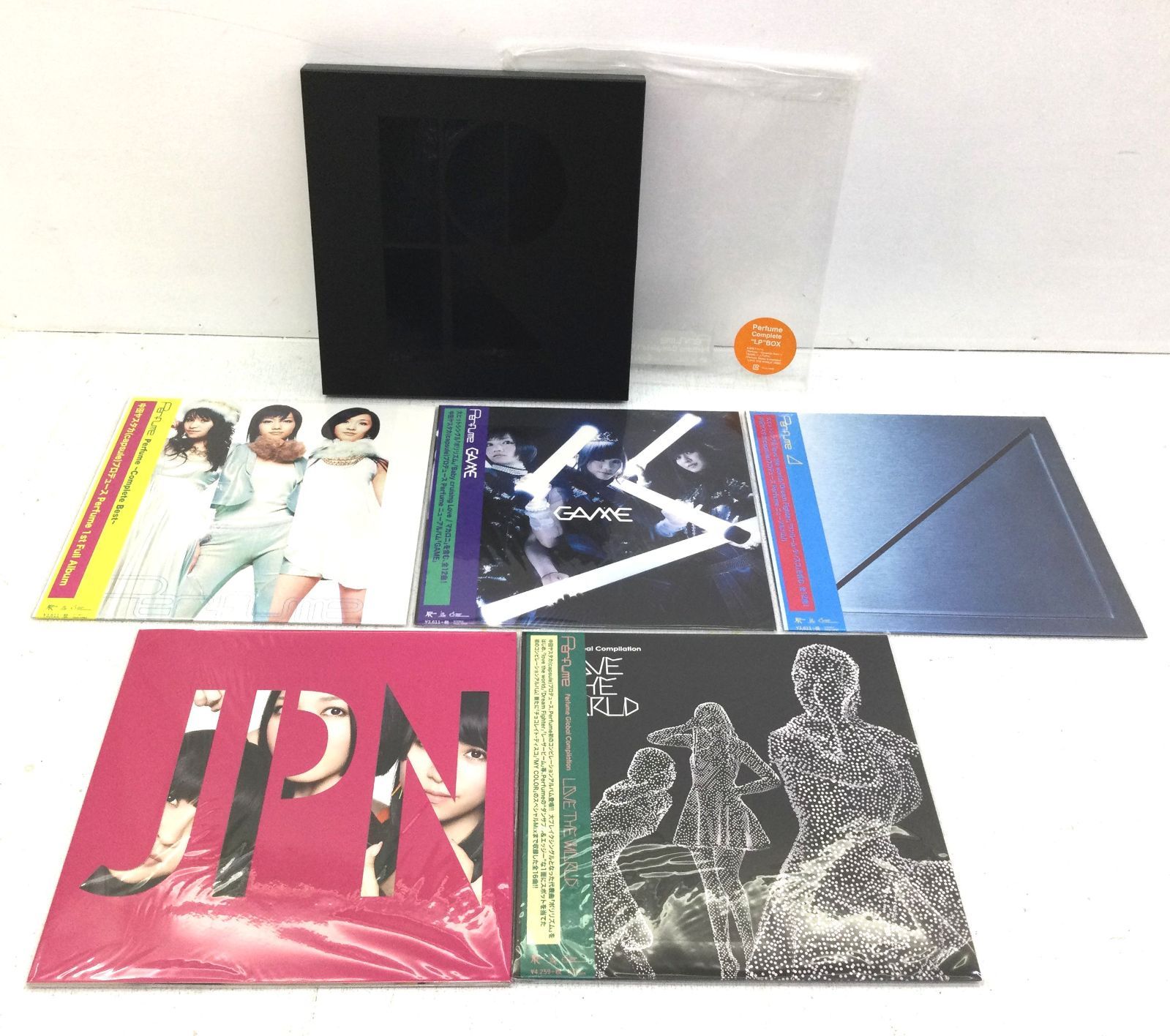 C0114】Perfume Complete LP BOX パフューム アナログ盤 レコード 完全