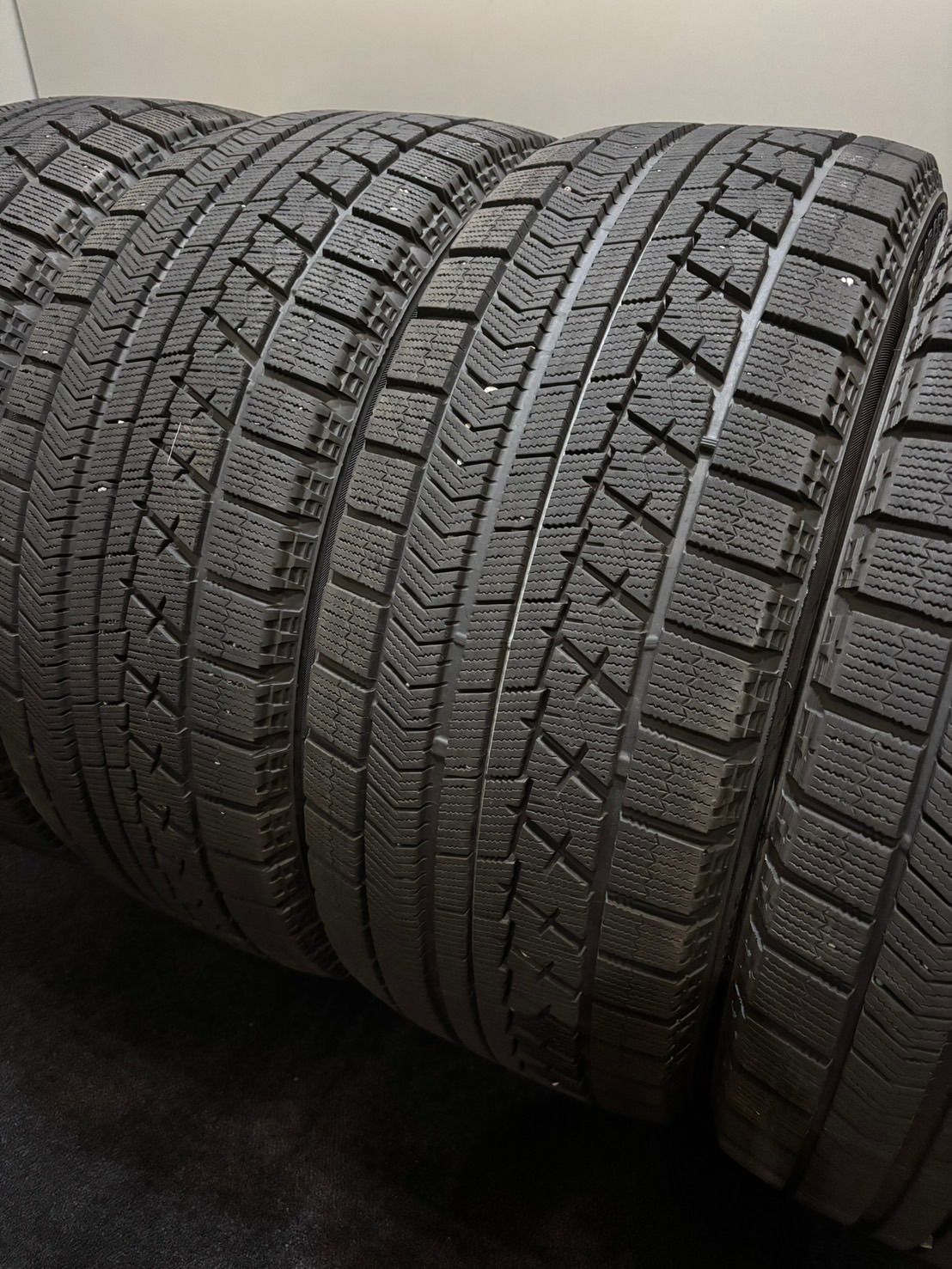 245 50R19 BRIDGESTONE RFT 22年製 スタッドレス 4本 ブリヂストン ブリザック レクサス LS BMW X3 X4 ランフラット 南9-K188