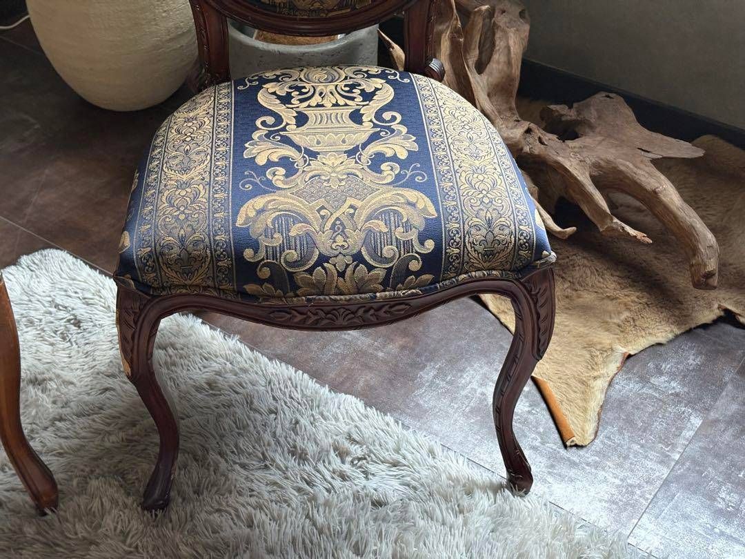 アンティーク　ヴィンテージ　猫脚　クラシック　ヨーロピアン　チェア 2脚 GZ アンティーク ヴィンテージ 猫脚 クラシック ヨーロピアン