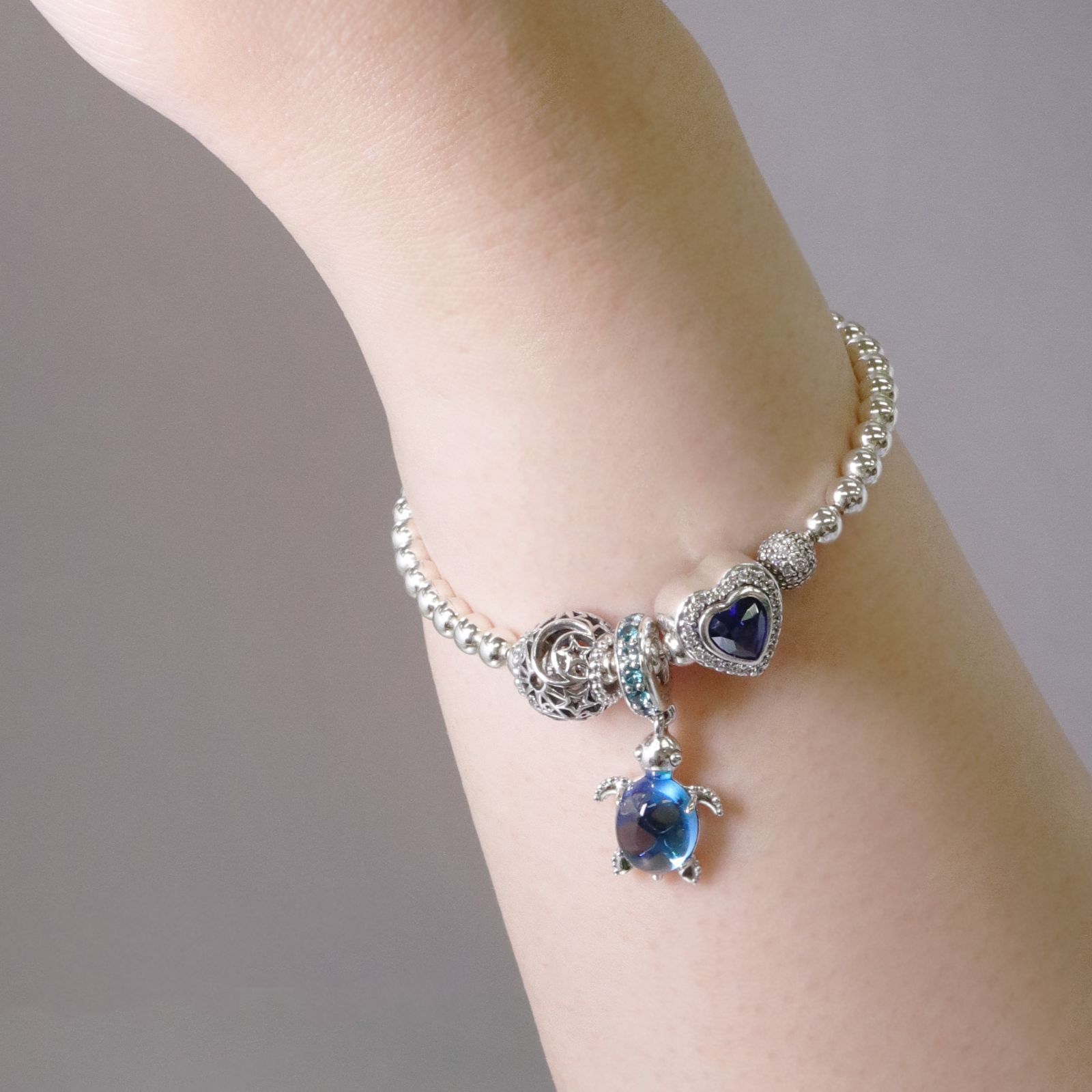 ☆【新品・正規品】PANDORA(パンドラ) ☆ビーズ＆パヴェ ブレスレット