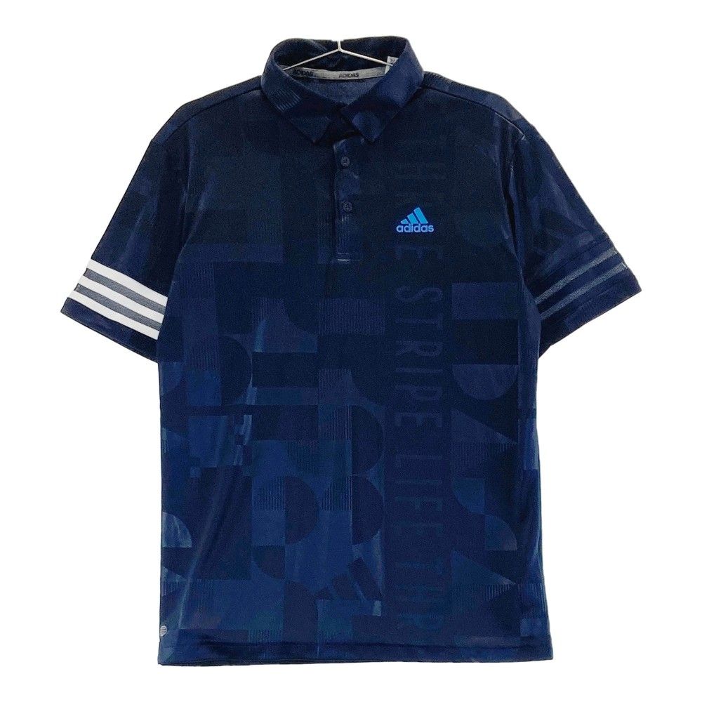 サイズ：3XL RODDIO ロッディオ  半袖ポロシャツ ボタンダウン  ネイビー系 [240101441973] ゴルフウェア メンズ ストスト RODDIO ロッディオ 半袖ポロシャツ ボタンダウン ネイビー系 3XL