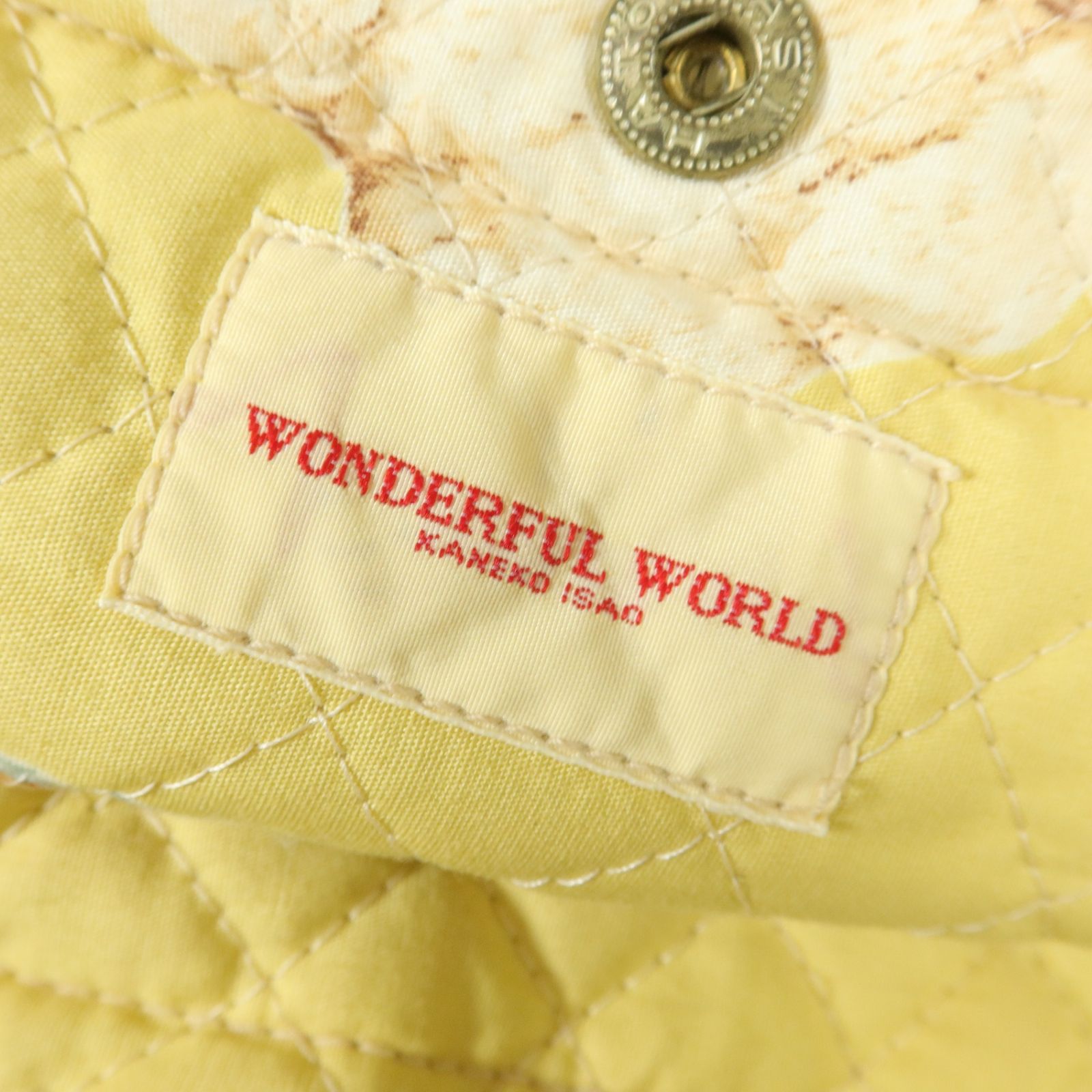 ワンダフルワールド カネコイサオ☆かわいい ウサギモチーフ