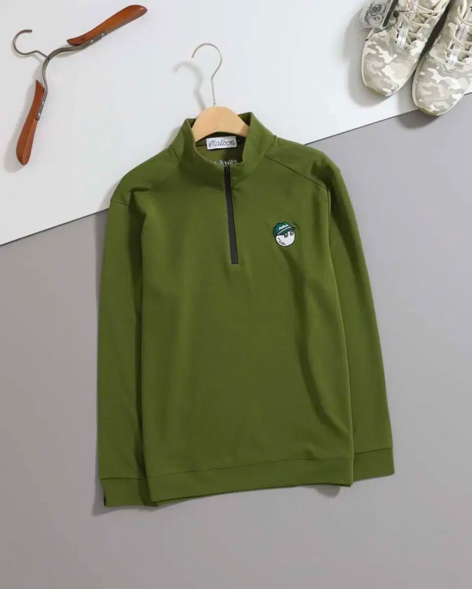 MALBON GOLF マルボンゴルフ メンズ バケットハット ハーフ ジップアップ Tシャツ