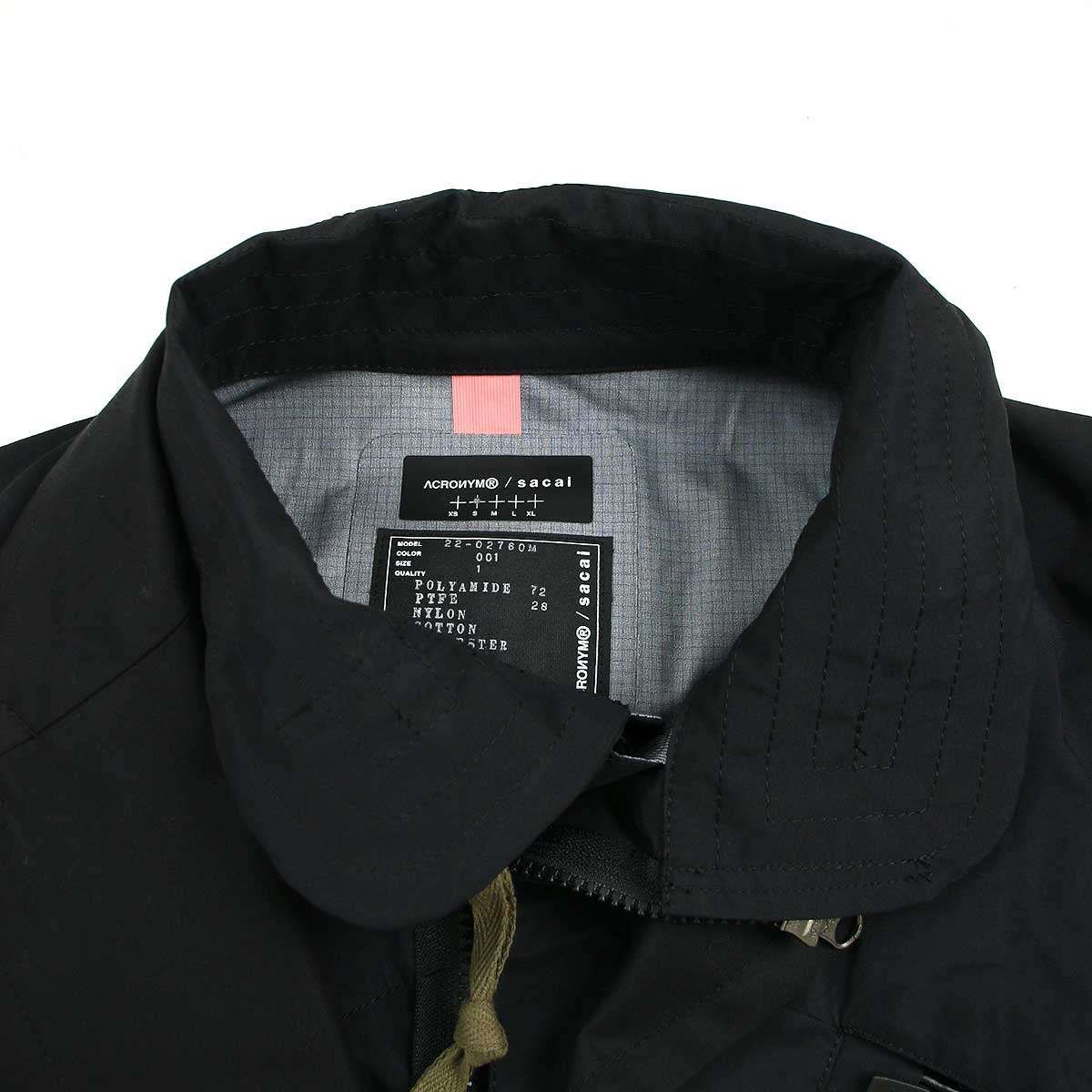 sacai×ACRONYM サカイ×アクロニウム TRENCH COAT レイヤードトレンチ 